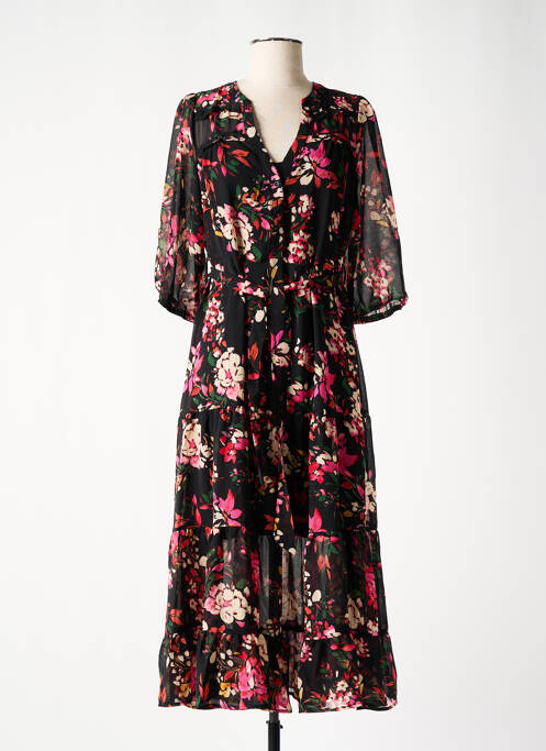 Robe longue noir GRACE & MILA pour femme