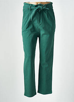 Jeans coupe droite taille haute taille haute vert GRACE & MILA femme