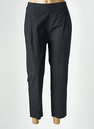 Pantalon 7/8 taille haute taille haute gris ADILYNN femme