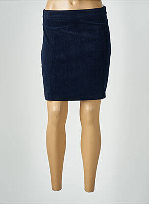 Jupe courte taille haute bleu ARTLOVE femme