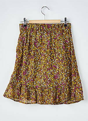 Jupe courte doublure vert GRACE & MILA femme