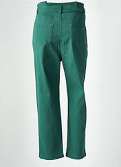 Jeans coupe droite vert GRACE & MILA pour femme seconde vue
