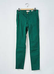 Pantalon chino vert HAPPY pour femme seconde vue