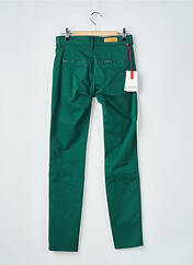 Pantalon chino vert HAPPY pour femme seconde vue