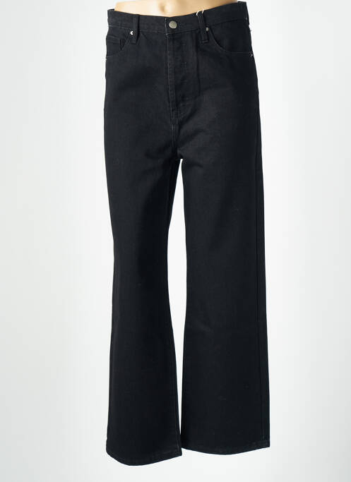 Jeans coupe large stretch taille haute noir ARTLOVE femme