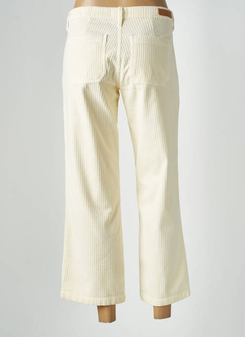 Pantalon 7/8 beige HAPPY pour femme