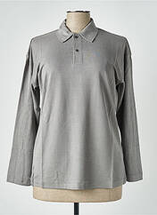 Polo gris EQUIPMENT pour femme seconde vue