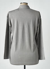 Polo gris EQUIPMENT pour femme seconde vue