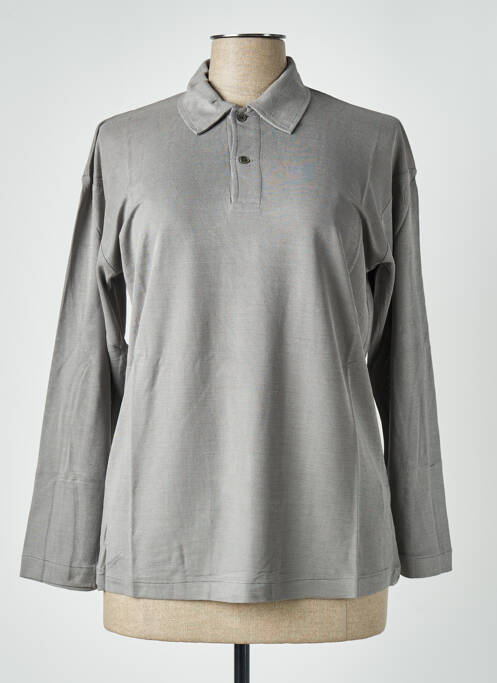 Polo gris EQUIPMENT pour femme