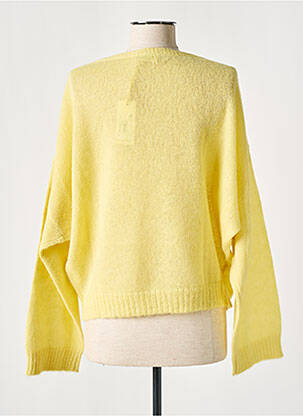 Pull stretch manches longues jaune KARMA KOMA femme