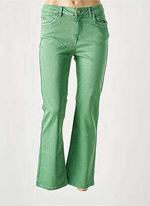 Jeans bootcut taille normale taille normale vert SUMMUM femme