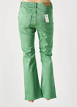 Jeans bootcut taille normale taille normale vert SUMMUM femme