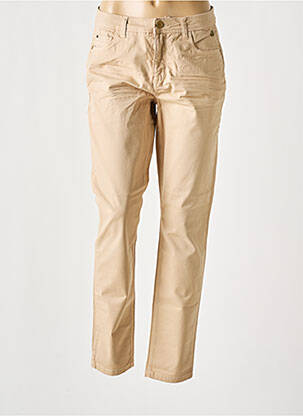 Jeans skinny taille normale taille normale beige SUMMUM femme