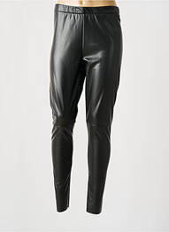 Legging tissage simili-cuir taille normale noir PENN & INK N.Y femme