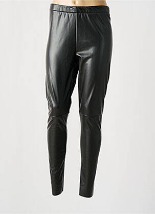 Legging tissage simili-cuir taille normale noir PENN & INK N.Y femme
