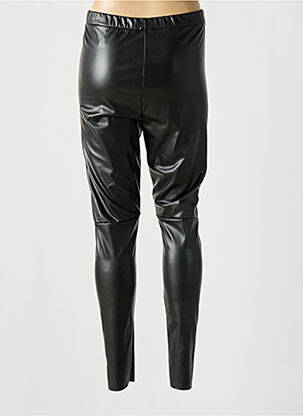 Legging tissage simili-cuir taille normale noir PENN & INK N.Y femme
