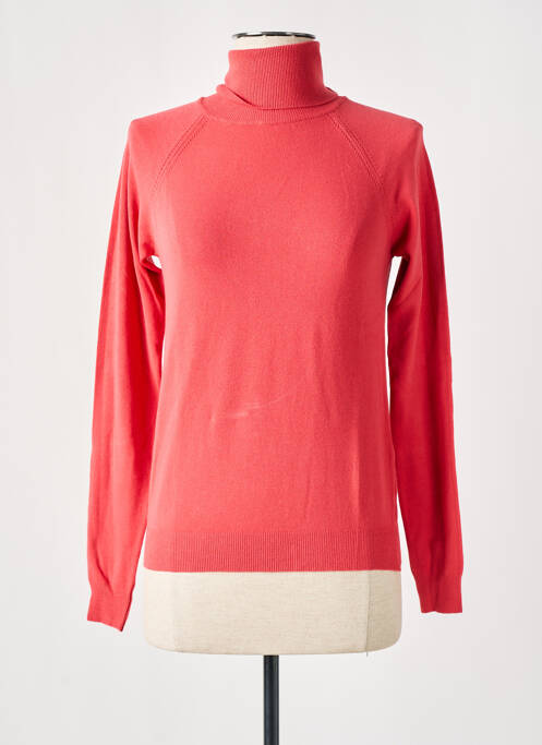 Pull col roulé rouge SUMMUM pour femme