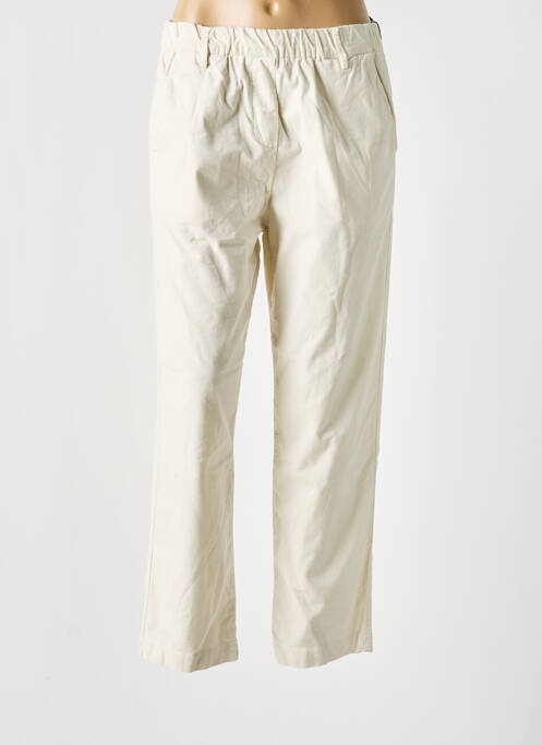 Pantalon droit beige HOD pour femme
