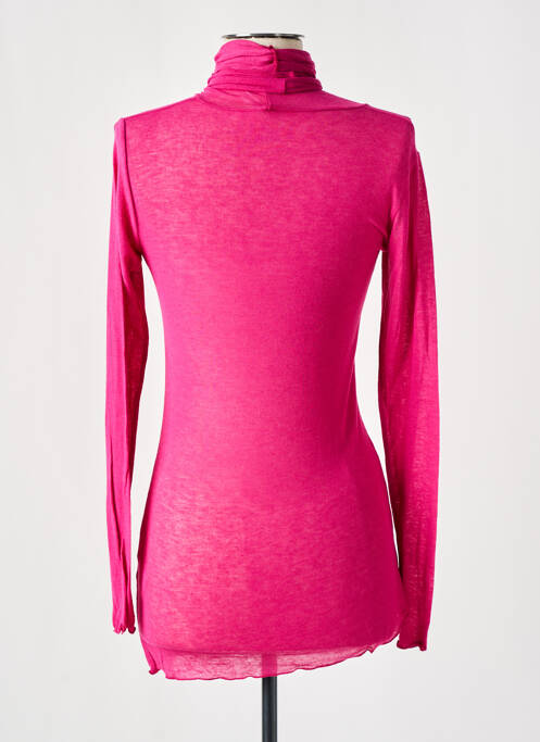 Sous-pull rose DANIELE FIESOLI pour femme