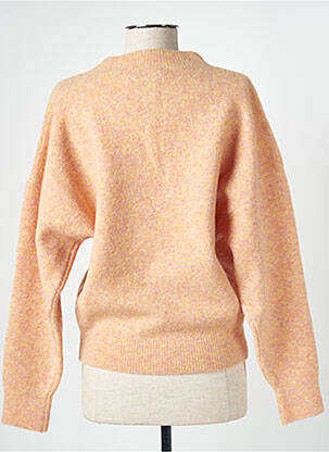 Gilet manches longues resserrée sur le bas orange DANIELE FIESOLI femme