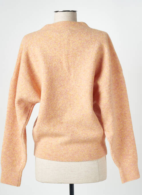 Gilet manches longues orange DANIELE FIESOLI pour femme