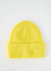 Bonnet jaune SAMSOE & SAMSOE pour femme seconde vue