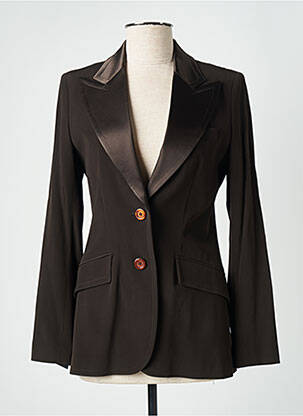 Blazer poches marron TEENFLO MAURICE TARICA femme