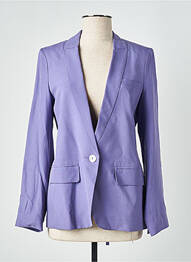 Blazer poches violet TEENFLO femme