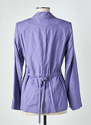 Blazer poches violet TEENFLO femme
