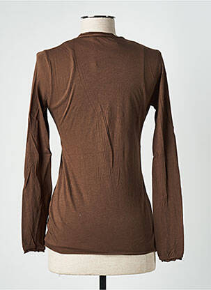 Twin-set coupe cintrée marron STEFAN GREEN femme