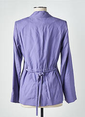 Blazer violet TEENFLO pour femme seconde vue