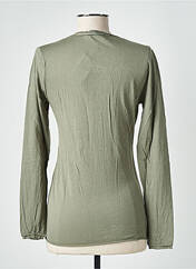 Gilet manches longues vert STEFAN GREEN pour femme seconde vue