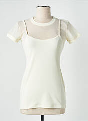 Top beige TEENFLO pour femme seconde vue