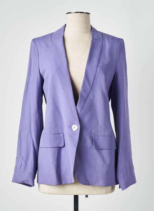 Blazer violet TEENFLO pour femme