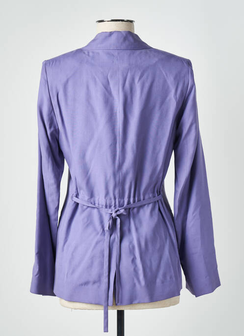 Blazer violet TEENFLO pour femme