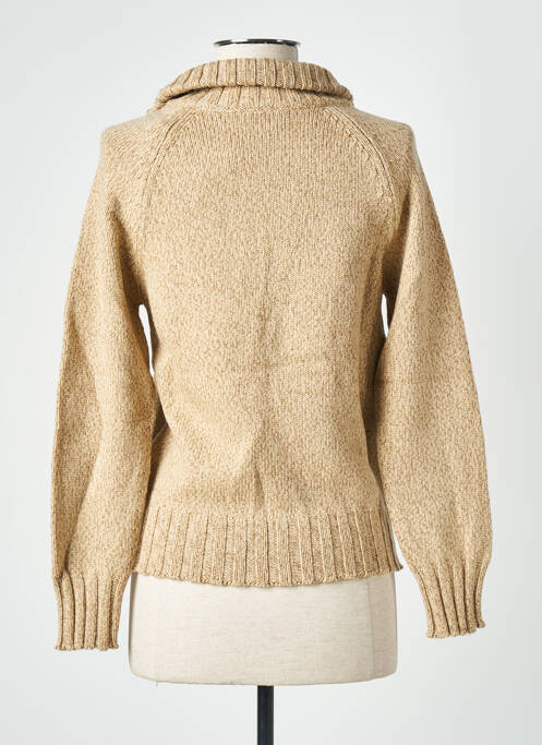 Gilet manches longues beige STEFAN GREEN pour femme