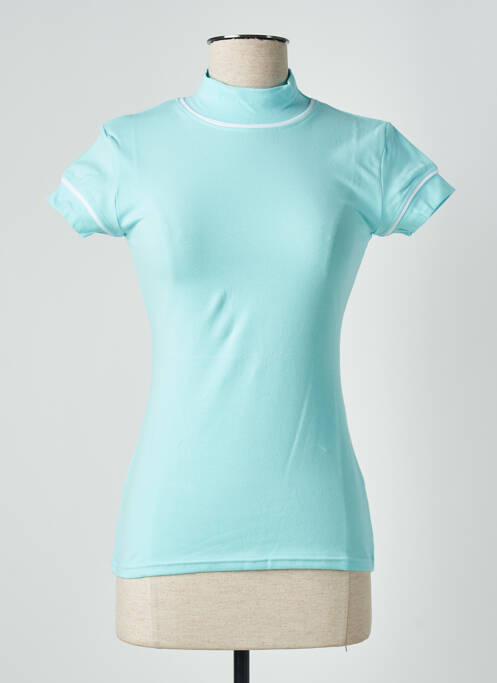 T-shirt bleu TEENFLO pour femme