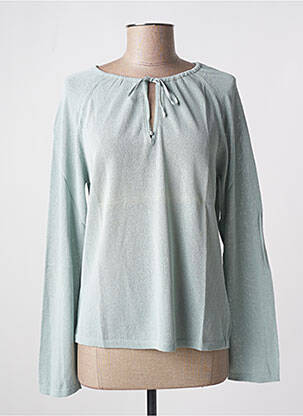 Pull coupe cintrée manches longues gris STEFAN GREEN femme