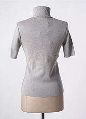 Pull col roulé gris STEFAN GREEN pour femme seconde vue