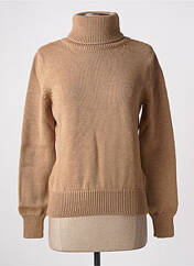Pull col roulé marron STEFAN GREEN pour femme seconde vue