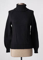 Pull col roulé noir STEFAN GREEN pour femme seconde vue