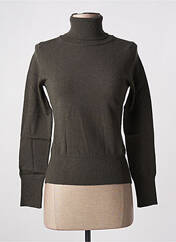 Pull col roulé vert STEFAN GREEN pour femme seconde vue