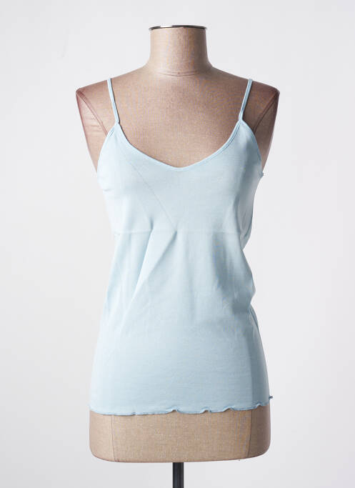 Top bleu STEFAN GREEN pour femme