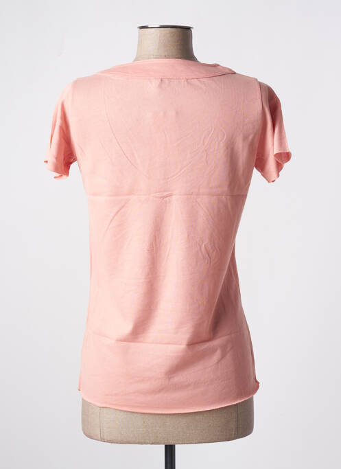 T-shirt rose STEFAN GREEN femme