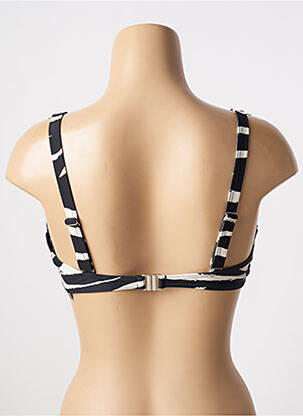 Haut de maillot de bain stretch haut soutien-gorge emboitant noir SUN PROJECT femme