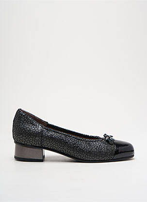 Ballerines matière lisse talon plat jusqu'à 3cm noir JMG HOUCKE femme