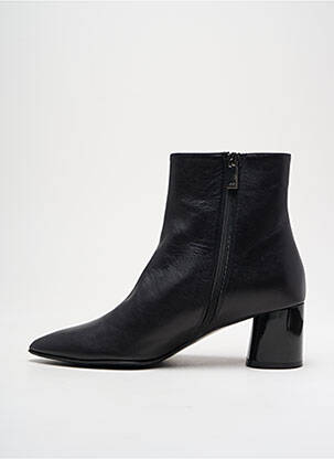 Bottines/boots matière lisse talon de 4 à 6cm noir Ô TALONS GRANVILLE femme