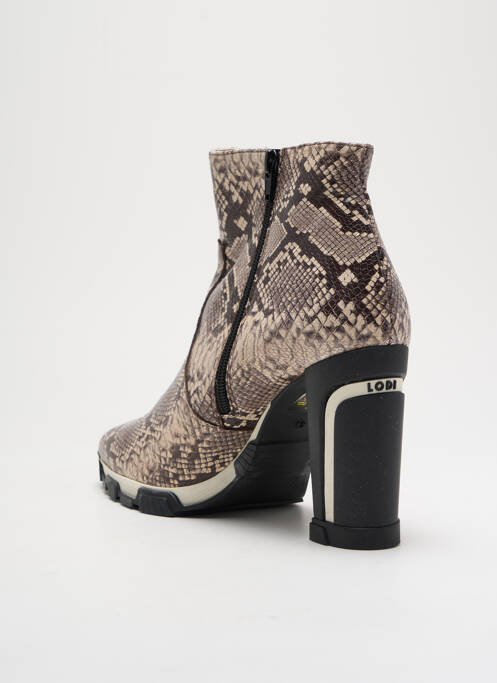 Bottines/Boots marron LODI pour femme