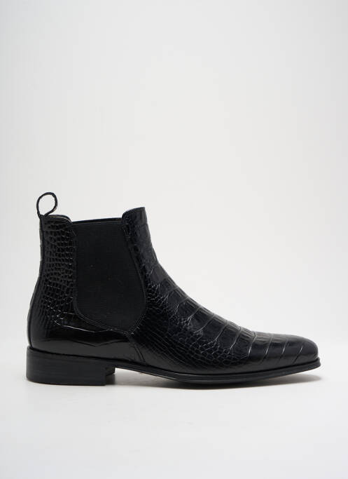 Bottines/Boots noir PERTINI pour homme