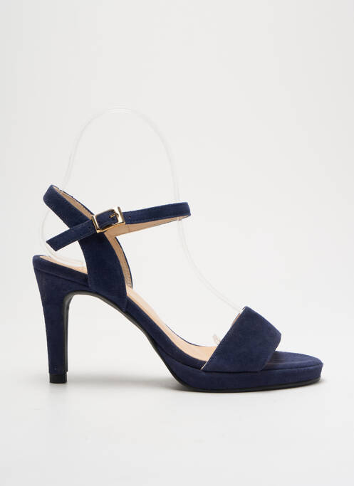Sandales/Nu pieds bleu BRENDA ZARO pour femme